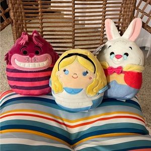 Alice in Wonderland Squishmallow set